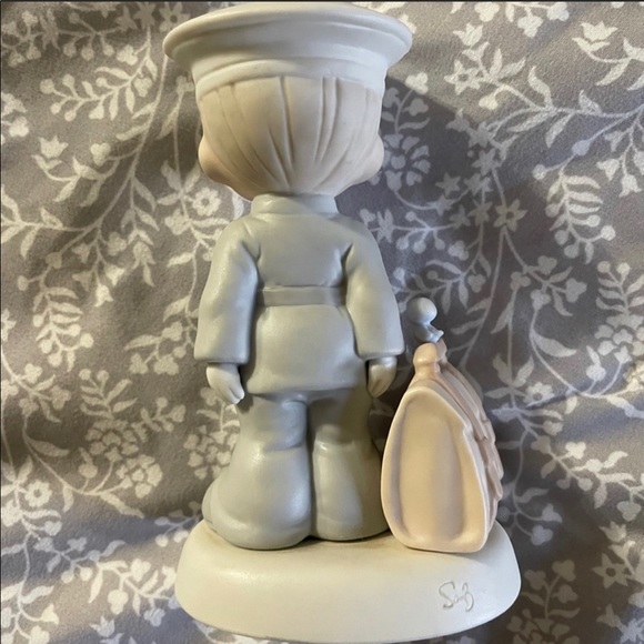 Precious Moments Porcelain Figurine- Marine - Picture 3 of 3